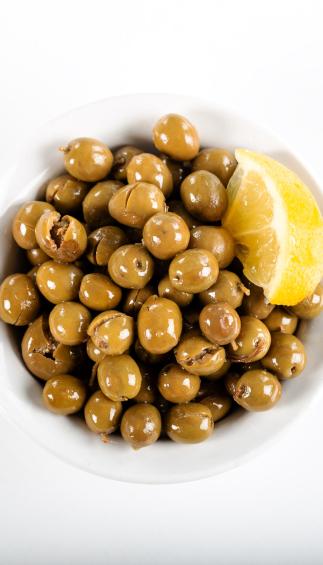 Green Olives Stuffed With Lemon (lb.)