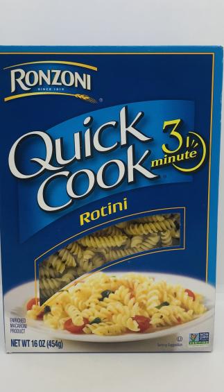 Ronzoni Rotini Macaroni (454g.)