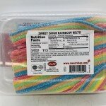 Zweet Sour Belts Rainbow 285g.