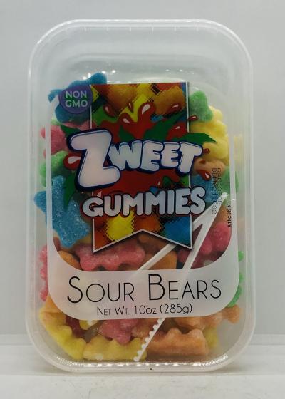 Zweet Gummies Sour Bears 285g.