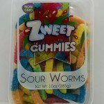 Zweet Gummies Sour Worms 285g.