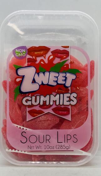 Zweet Gummies Sour Lips 285g.