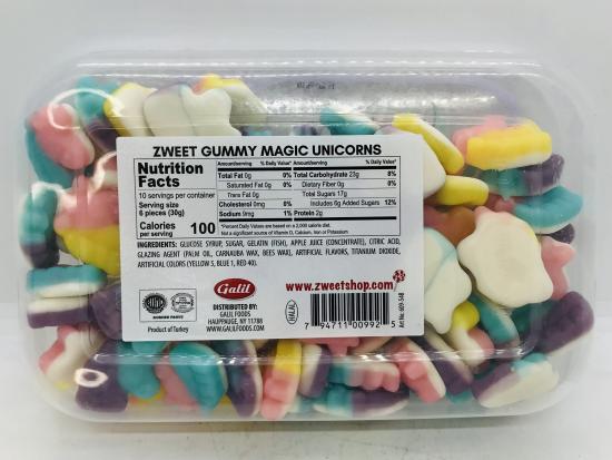 Zweet Gummies Unicorns 285g.