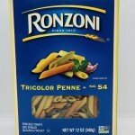 Ronzoni Tricolor Penne no. 54 Macaroni (454g.)