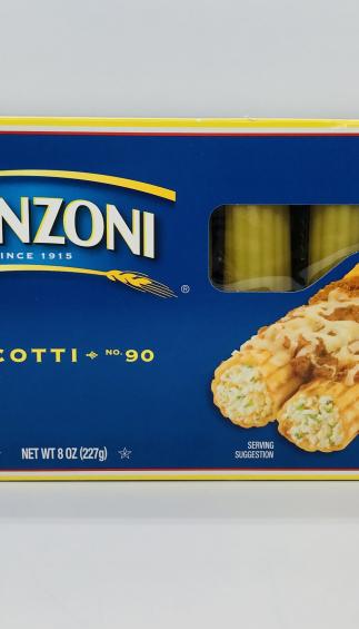 Ronzoni Manicotti Macaroni (227g.)