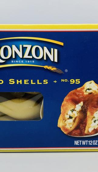 Ronzoni Jumbo Shells no. 95 Macaroni (340g.)