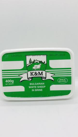 K&M Bulgarian Cheese 400g.