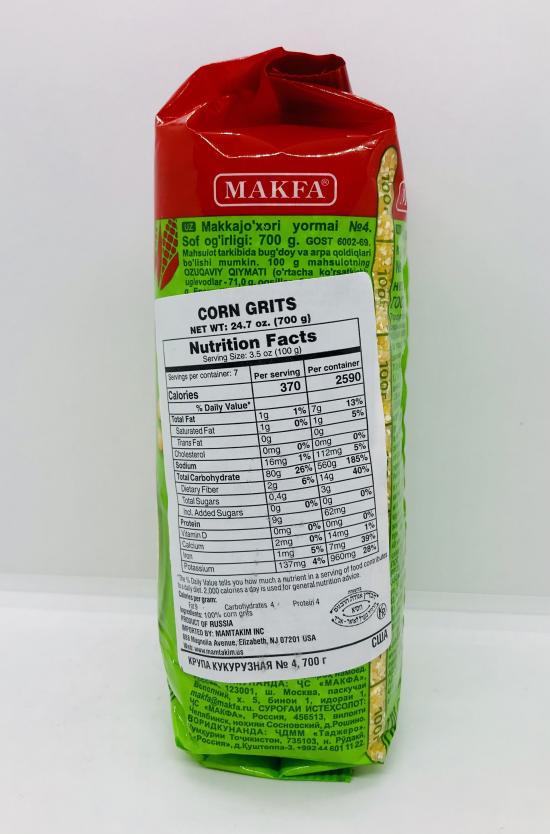 Makfa corn grits 700g.