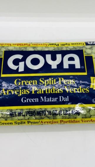 Goya Green Split Peas 454g.