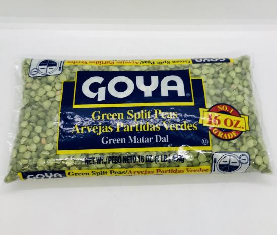 Goya Green Split Peas 454g.