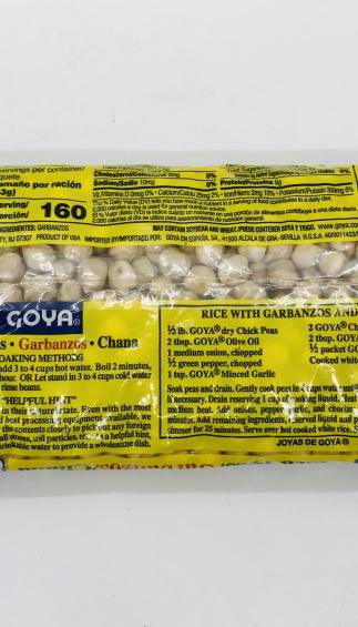 Goya Chickpeas 454g.