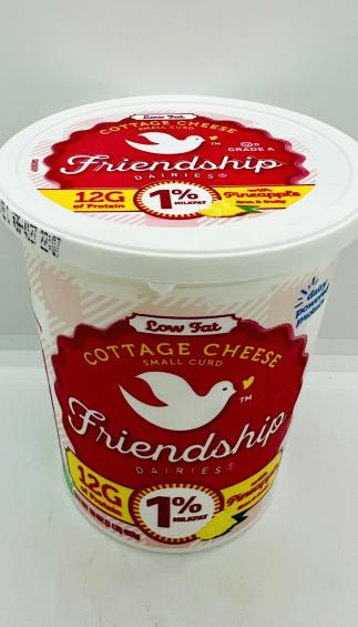 Friendship pineapple cottage cheese