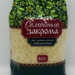 Semeynie Zakroma Steamed Rice 800g.