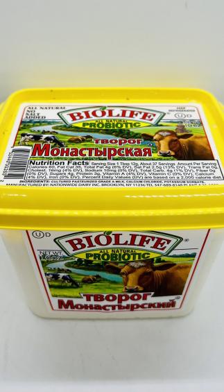 Biolife Tvorog Monastirskaya