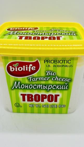 Biolife Bio farmer Cheese Monostirskiy