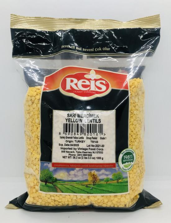 Reis Yellow Lentils 1000g.