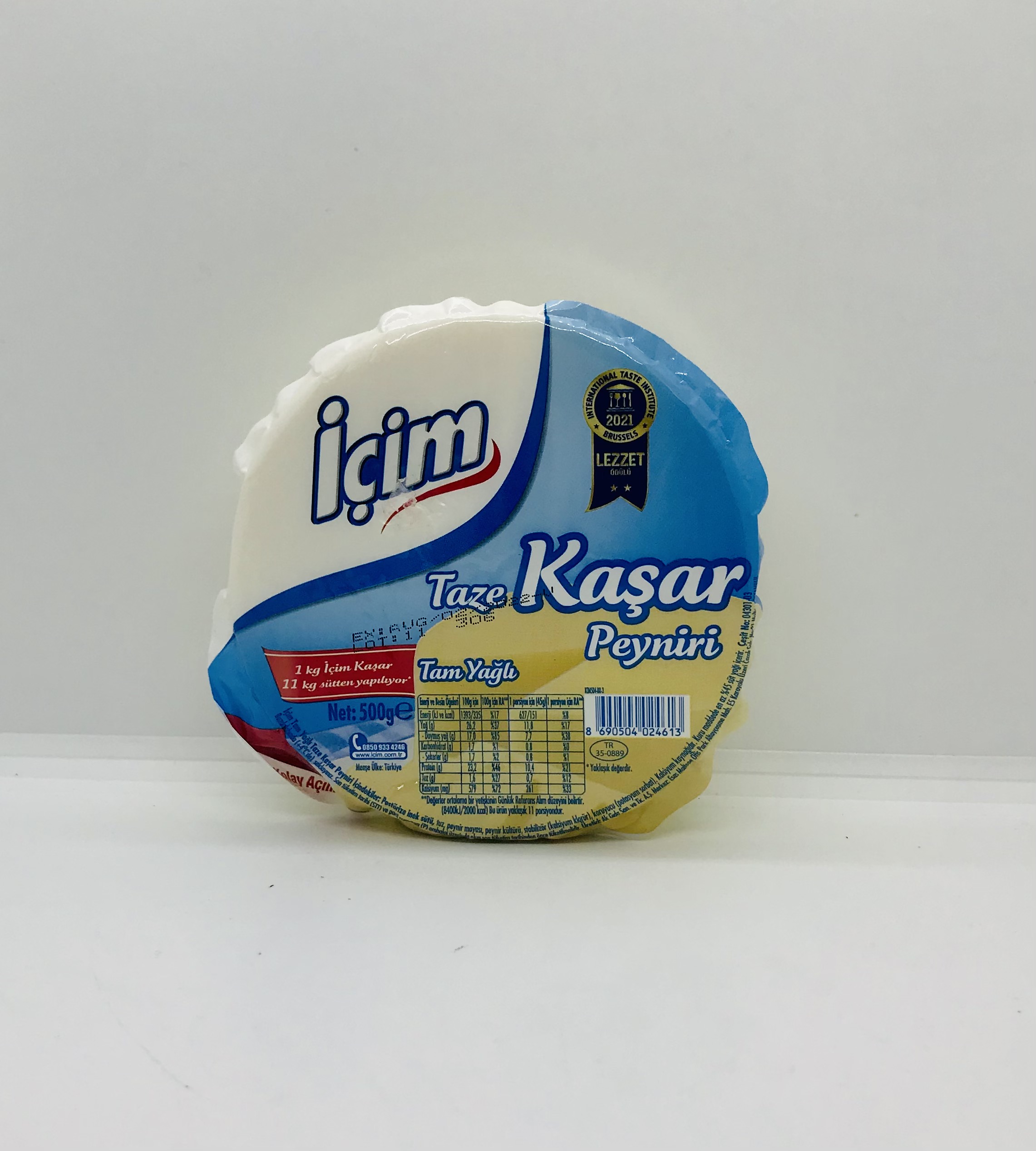 Icim Kashkaval 500g. - and Apple Grocery Gala Produce