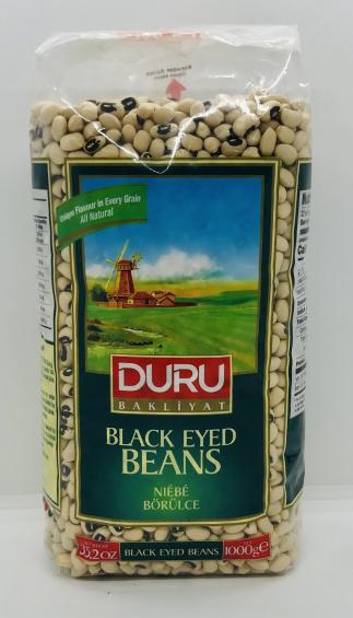 Duru Black Eyed Beans 1kg.