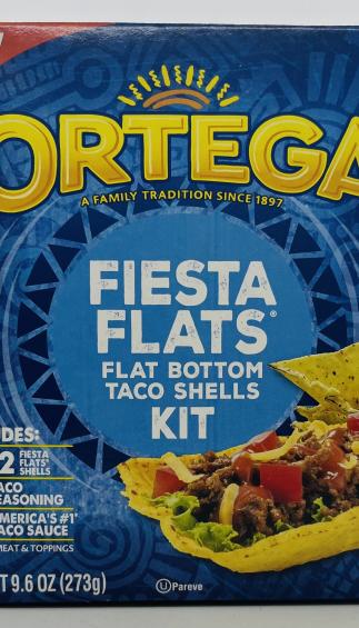 Ortega Fiesta Flats Taco Shells 9.6 oz