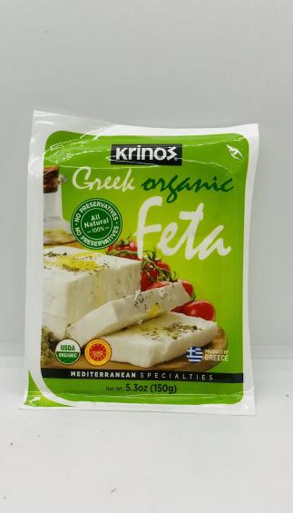 Krinos Greek Organic Feta 150g.