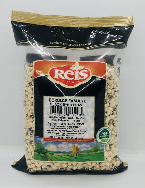 Reis Black Eyed Peas 1kg.