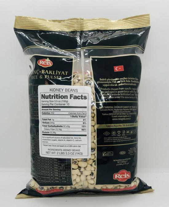 Reis Black Eyed Peas 1kg.