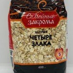 Semeyniye Zakroma Flakes four cereals 400g.