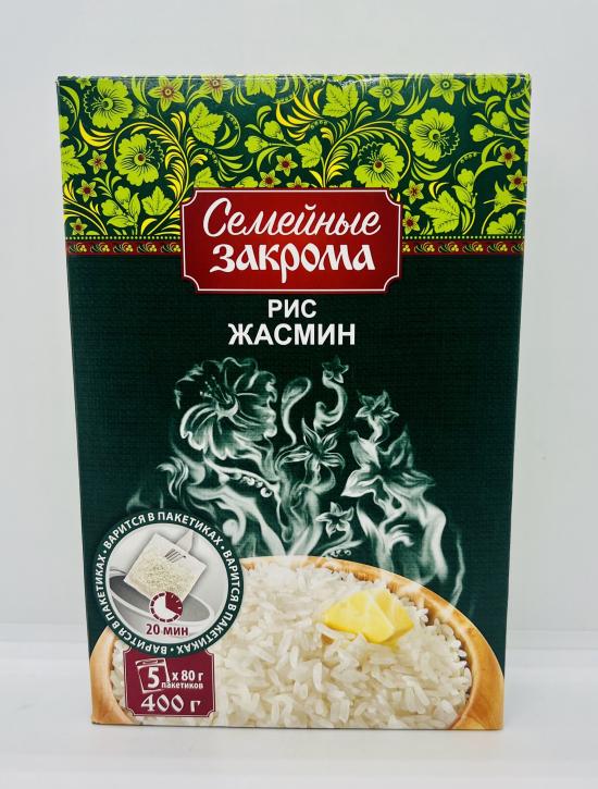 Semeyniye Zakroma Jasmine rice 400g.