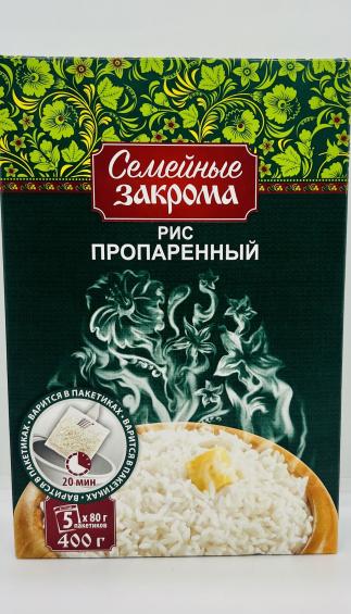 Semeyniye Zakroma Steamed rice 400g.