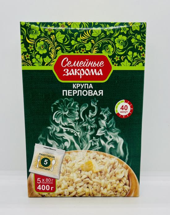 Semeyniye Zakroma Pearl barley 400g.