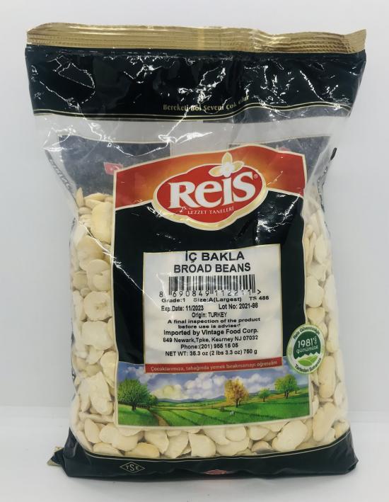 Reis broad beans 750g.