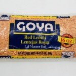 Goya Red Lentils 454g.