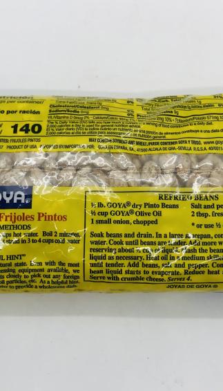 Goya Pinto beans 454g.