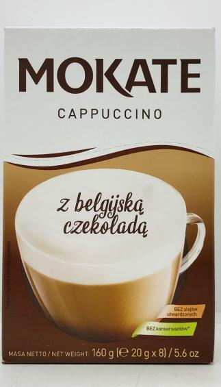 Mokate Cappuccino with Belgian Chocolate 160g