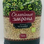 Semeyniye Zakroma green lentils 700g.