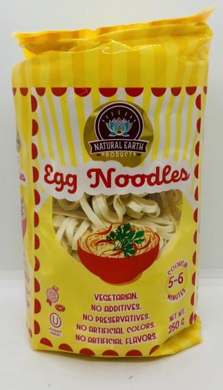 Natural earth egg noodles 250g.