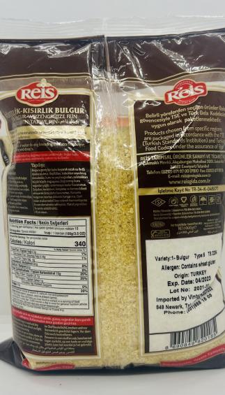 Reis Fine Bulgur 1000g.