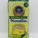 Natural earth brown rice 250g.