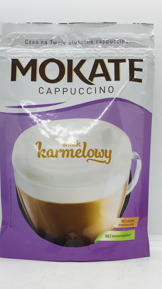 Mokate Cappuccino Smak Karmelowy 110g