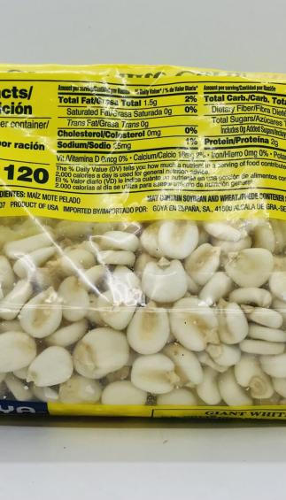 Goya Grant White Corn 3Lb