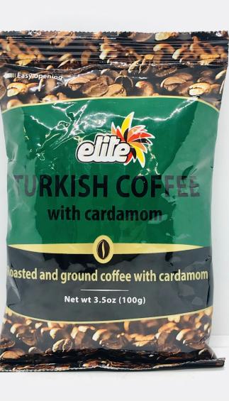 Elite Turkish Coffee with Cardamon 100g