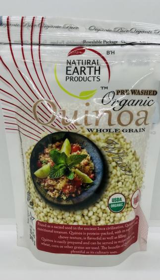 Natural earth quinoa organic 340g.