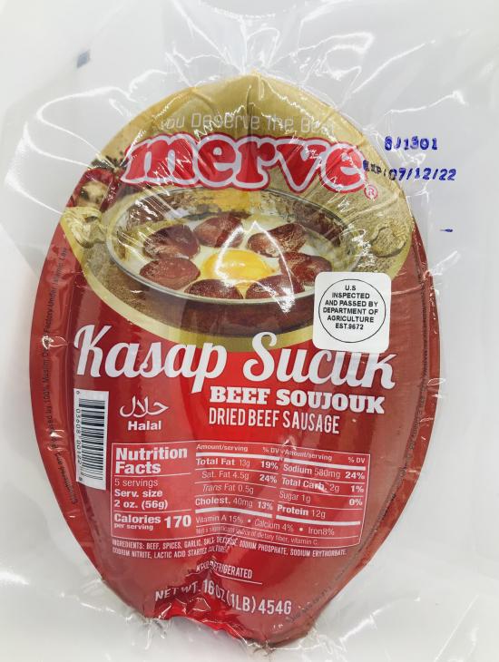 Merve Beef Soujouk