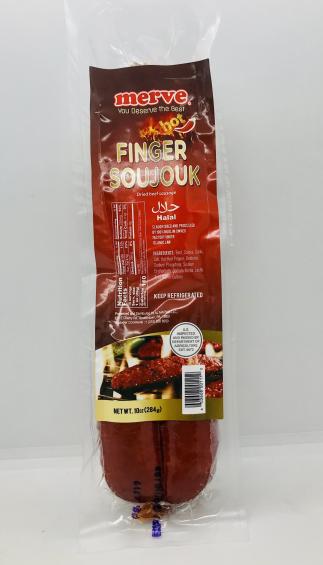 Merve Finger Soujouk Hot