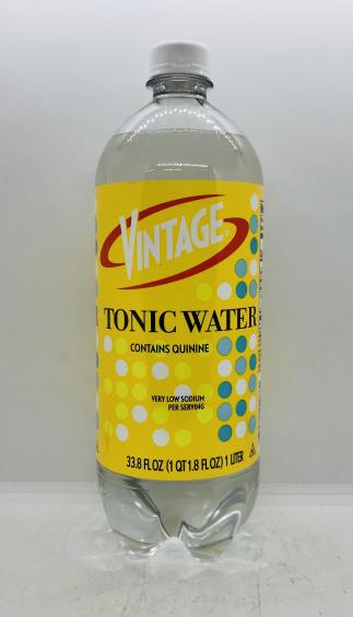 Vintage Tonic Water Very Low Sodium Per Serving 1L