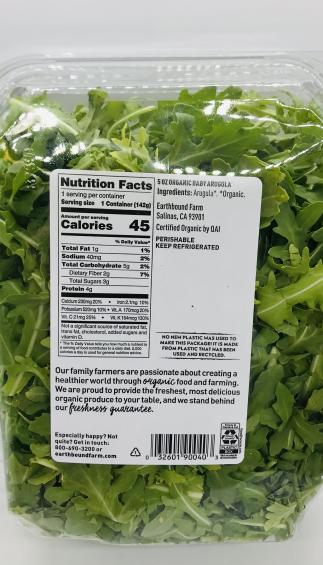 Baby Arugula 142g.