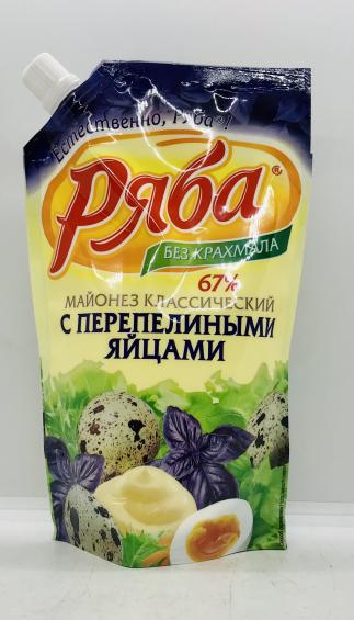 Ryaba Mayonnaise with Quail Eggs 400mL