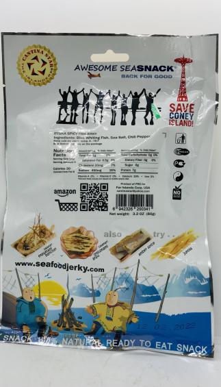 Rybka Spicy Fish Jerky 80g