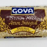 Goya  brown rice 1lb.