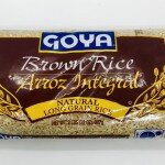 Goya brown rice 2lb.